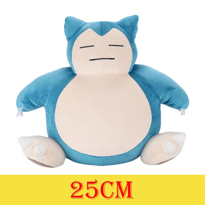 Plush toy of a blue and beige character.