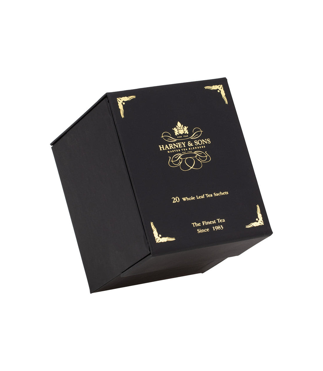Harney Heritage Wrapped Sachet Tea Sampler Black Box Cover
