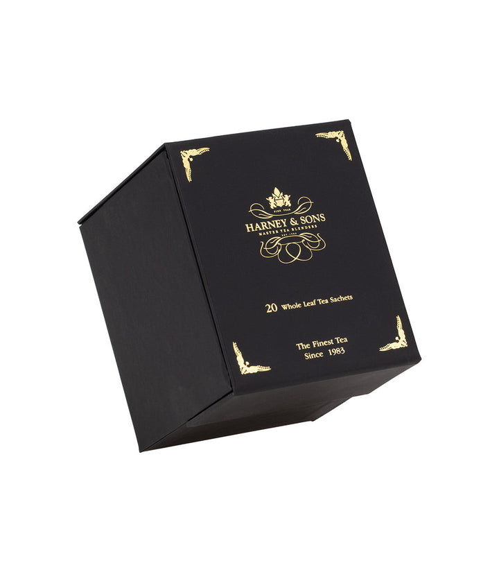 Harney Heritage Wrapped Sachet Tea Sampler Black Box Cover