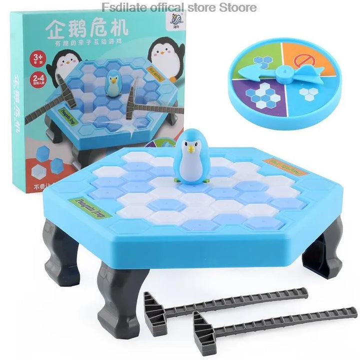 Penguin Ice Breaking Table Game Fun Interactive Puzzle Toy 
