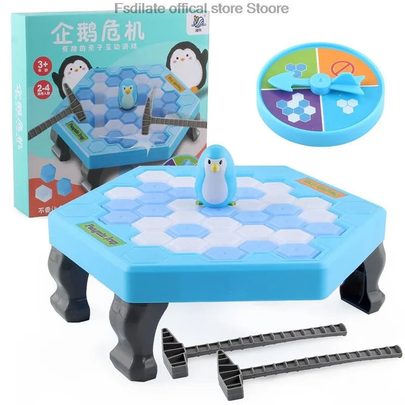 Penguin Ice Breaking Table Game Fun Interactive Puzzle Toy 