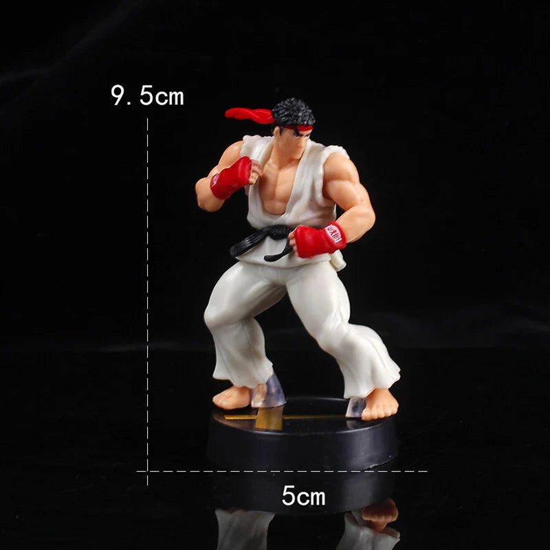Action figure with measurements on a black background.