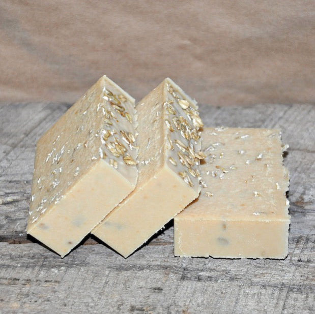 Goat Milk and Oatmeal Bar Soap, Unscented