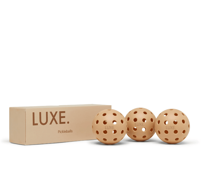 Tan Pickleballs Pack of 3