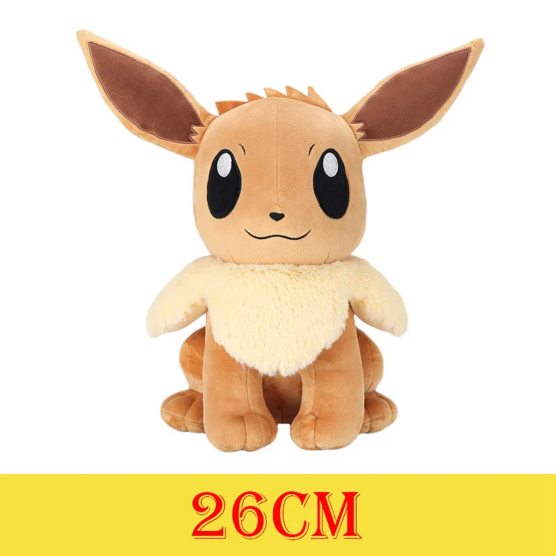 Plush toy resembling a character with large ears and a yellow belly, on a white background.