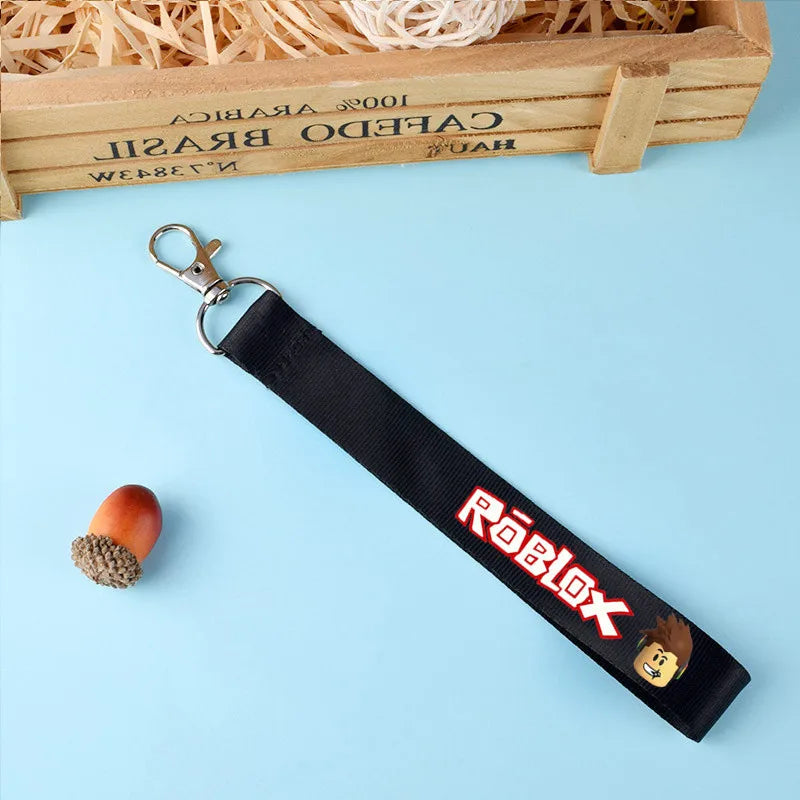 New Roblox Peripheral Keychain Black