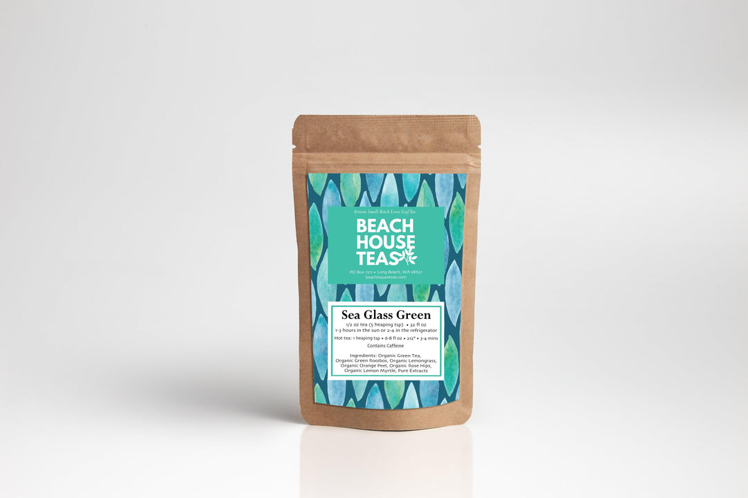 Sea Glass Green Iced Blend Tea Bag