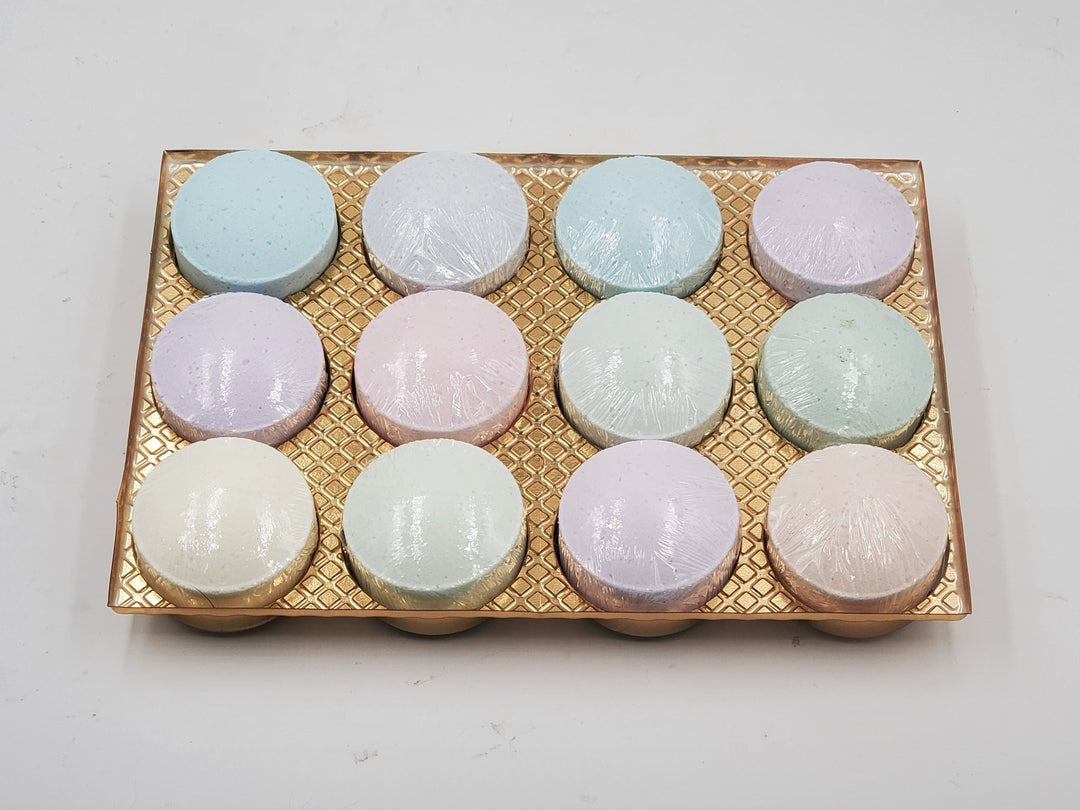 12 Aromatherapy Shower Steamers - Newest - Most Popular scents - 100% Essential Oil Blends