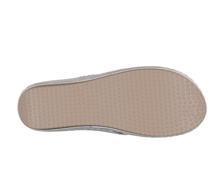 Soraya White Wedge Sandal