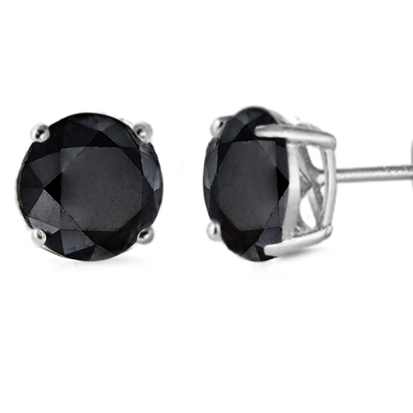 Black Stud Earrings - Perfect for Everyday Wear
