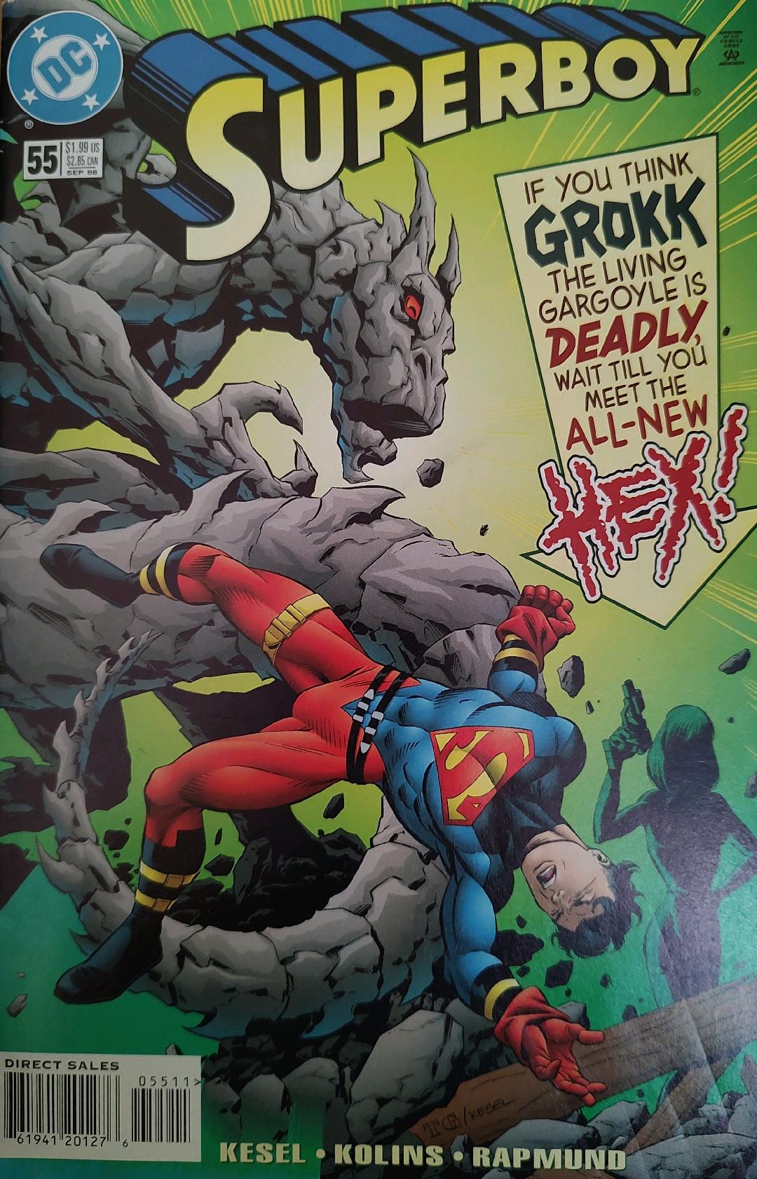 SuperBoy #55 Comic Book