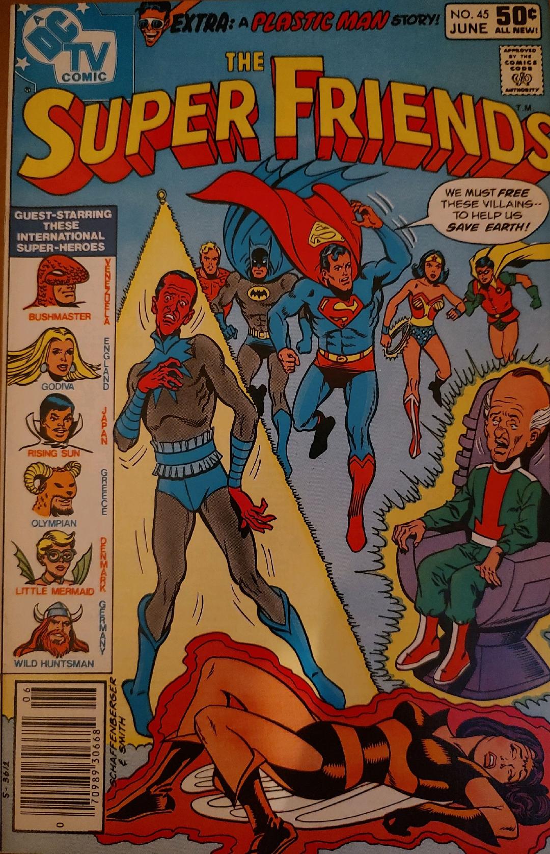 Super Friends #45 Comic Book