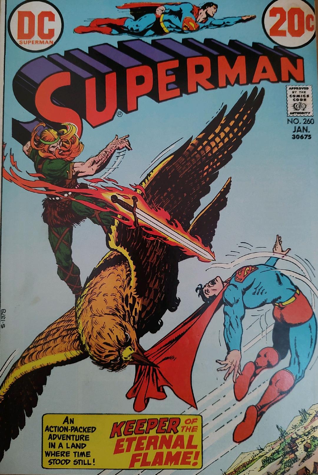 Superman #260 Comic Book