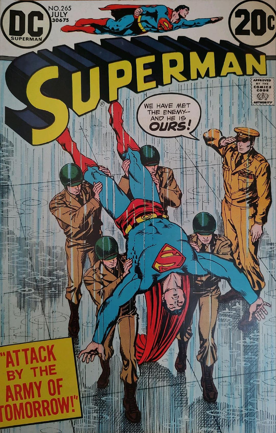 Superman #265 Comic Book