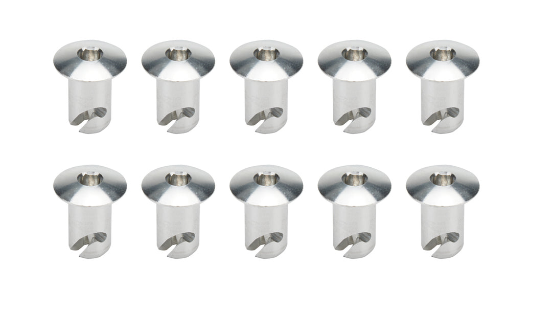Allen Head Quick Turn Fastener .500 Plain Alum