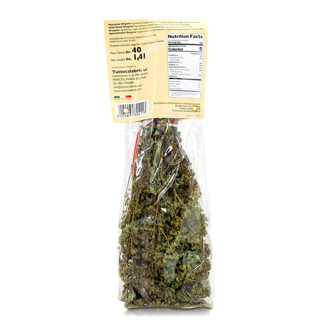 Tutto Calabria Dried Calabrian Oregano on Stem by Tutto Calabria, 40g