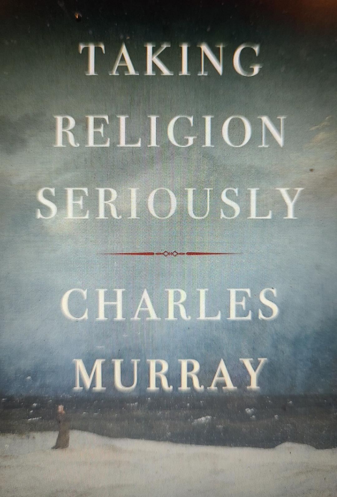 Taking Religion Seriously Book