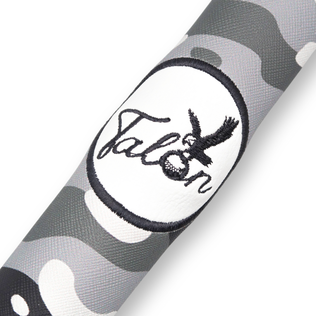 Alignment Stick Headcover Camo Closeup.