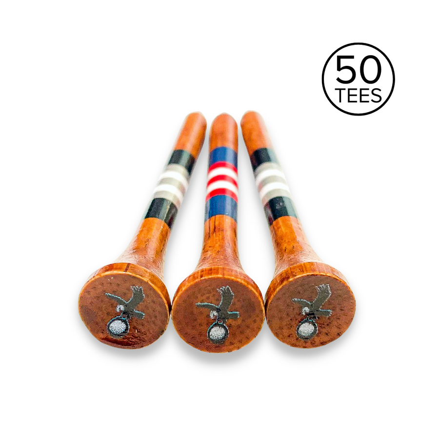 Talon Eagle Bamboo 2 3/4" Golf Tees 50 Pack