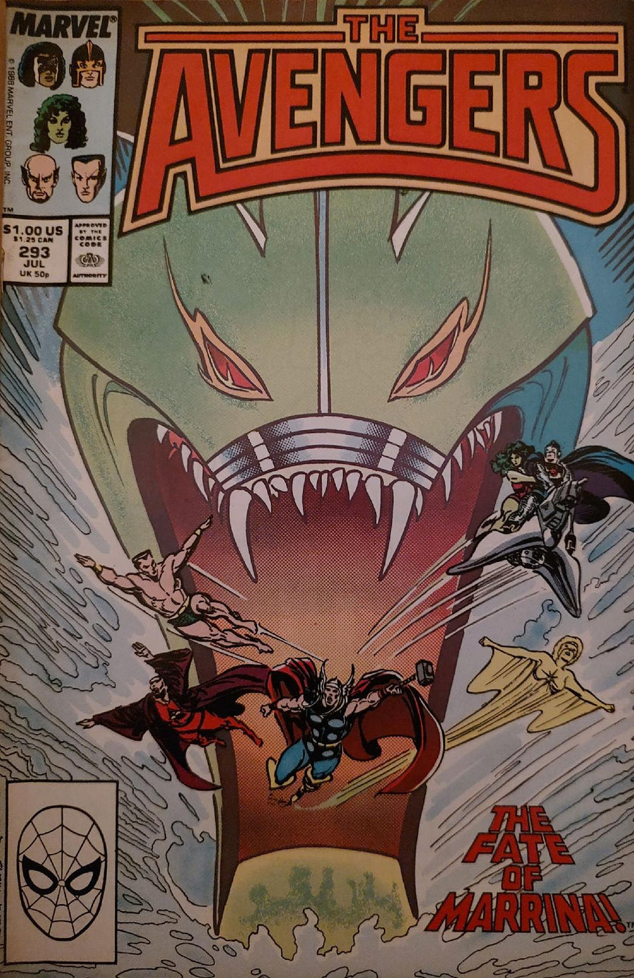 The Avengers #293 Comic Book