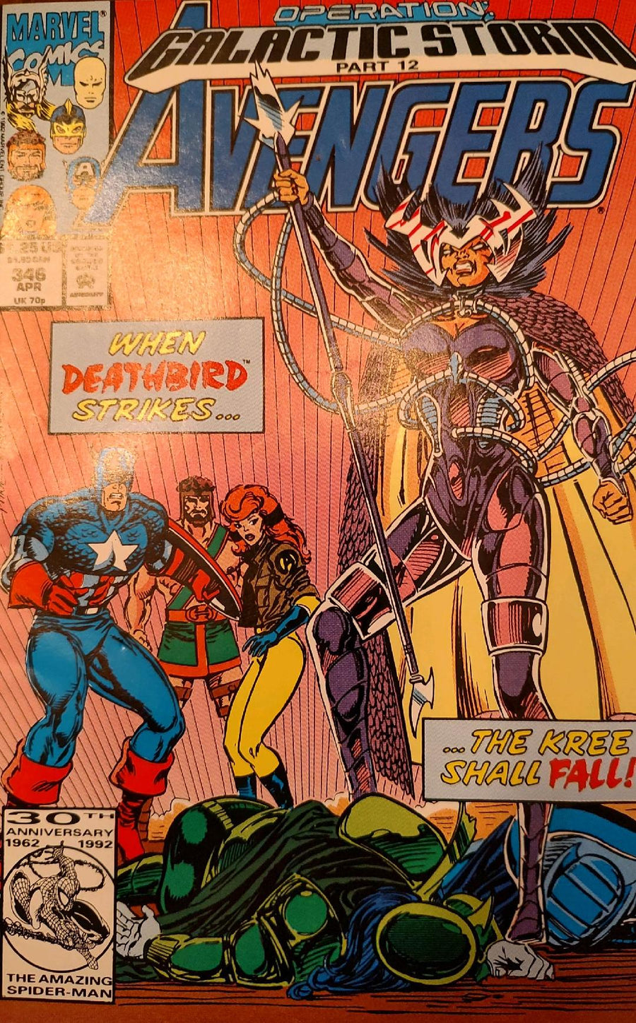 The Avengers #346 Comic Book