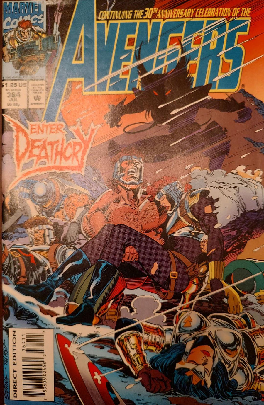 The Avengers #364 Comic Book