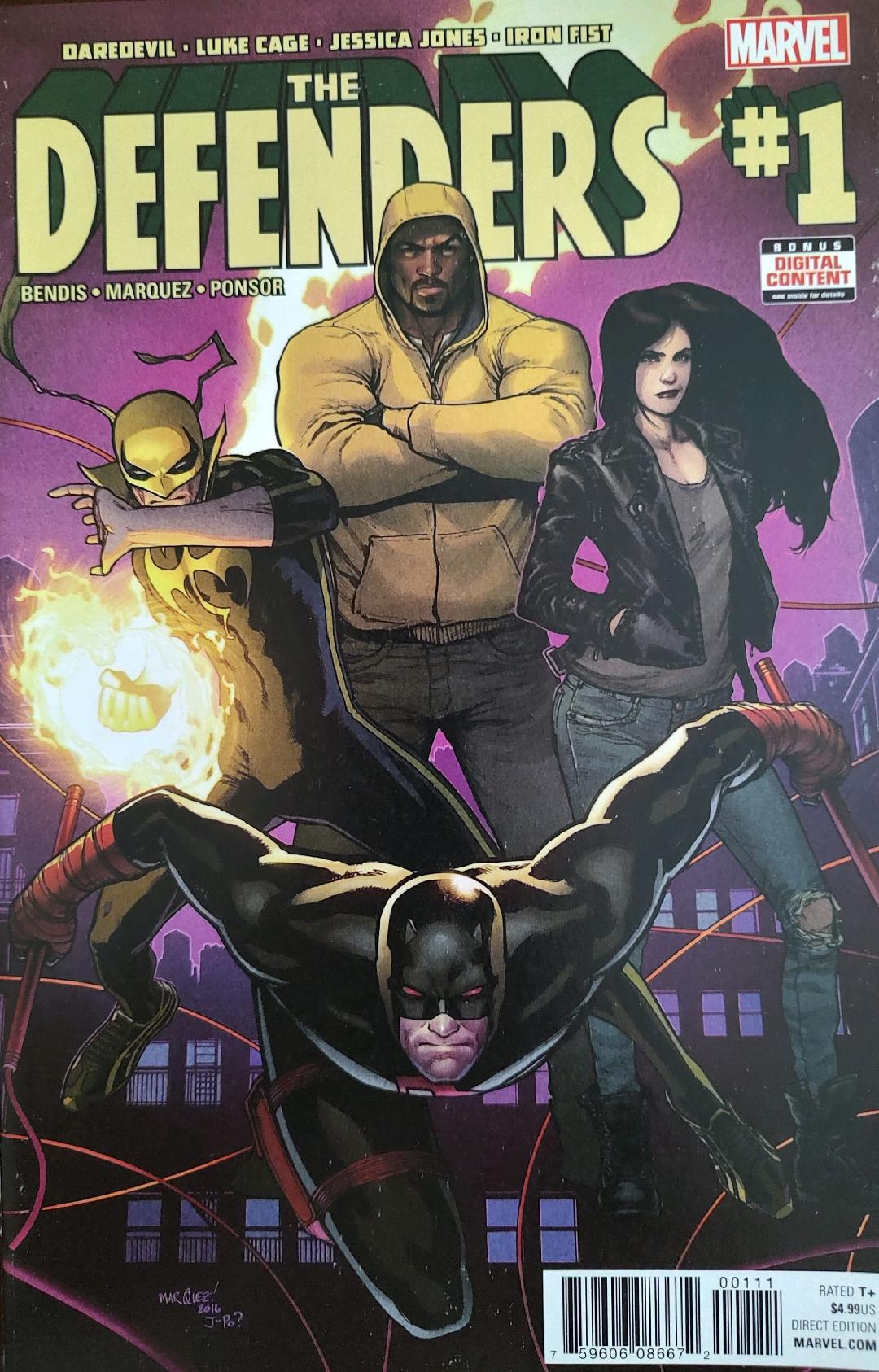 The Defenders #1 Comic Book