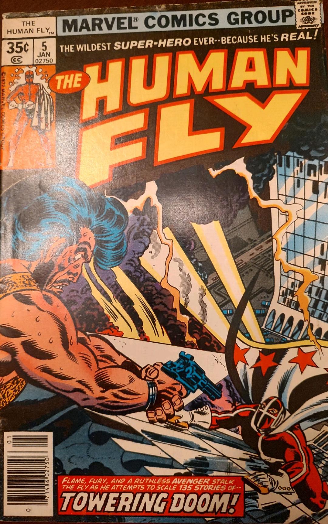 The Human Fly #5 Comic Book