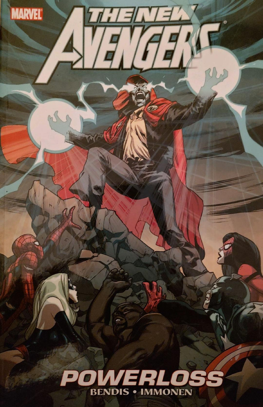 The New Avengers PowerLoss Comic Book Graphic Novel Cover