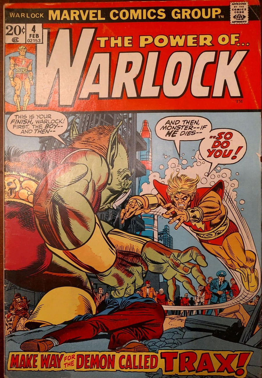 The Power of Warlock #4 Comic Book