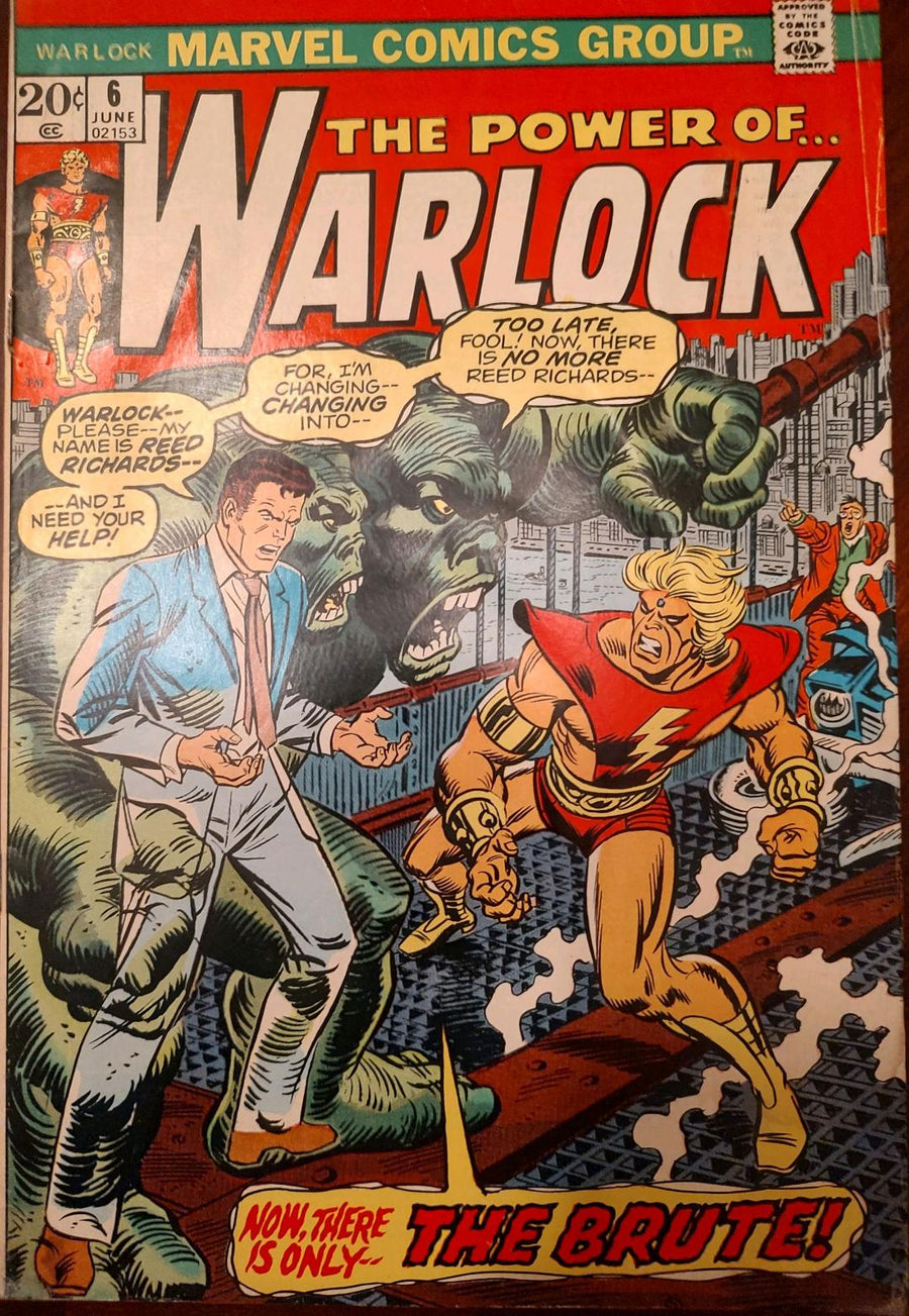 The Power of Warlock #6 Comic Book