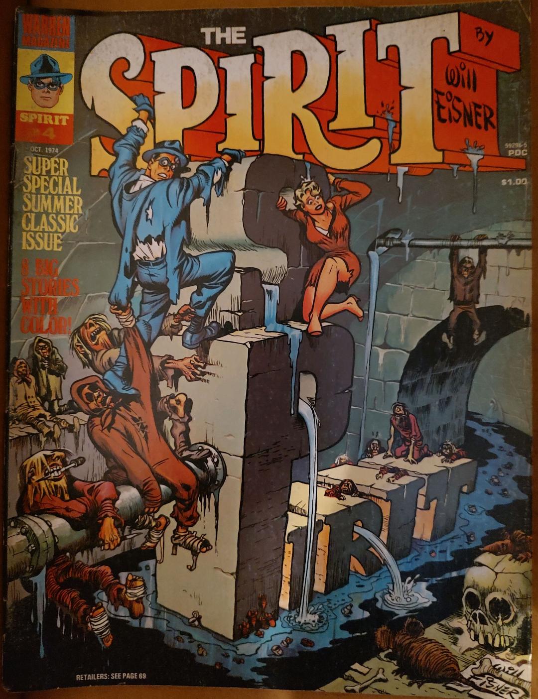 The Spirit #4 Comic Book Magazine