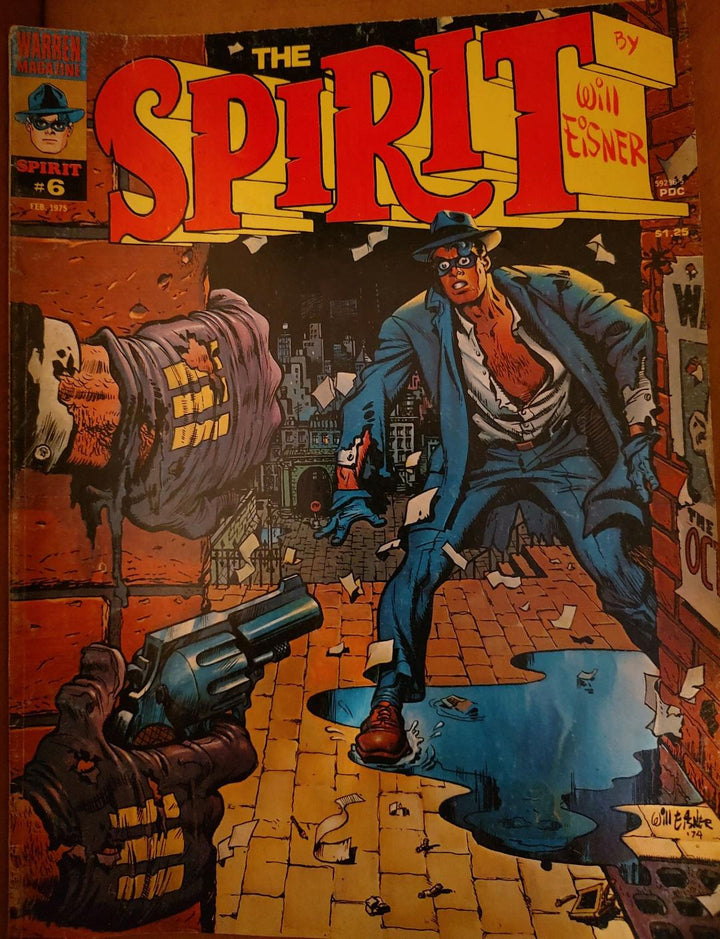 The Spirit #6 Comic Book Magazine