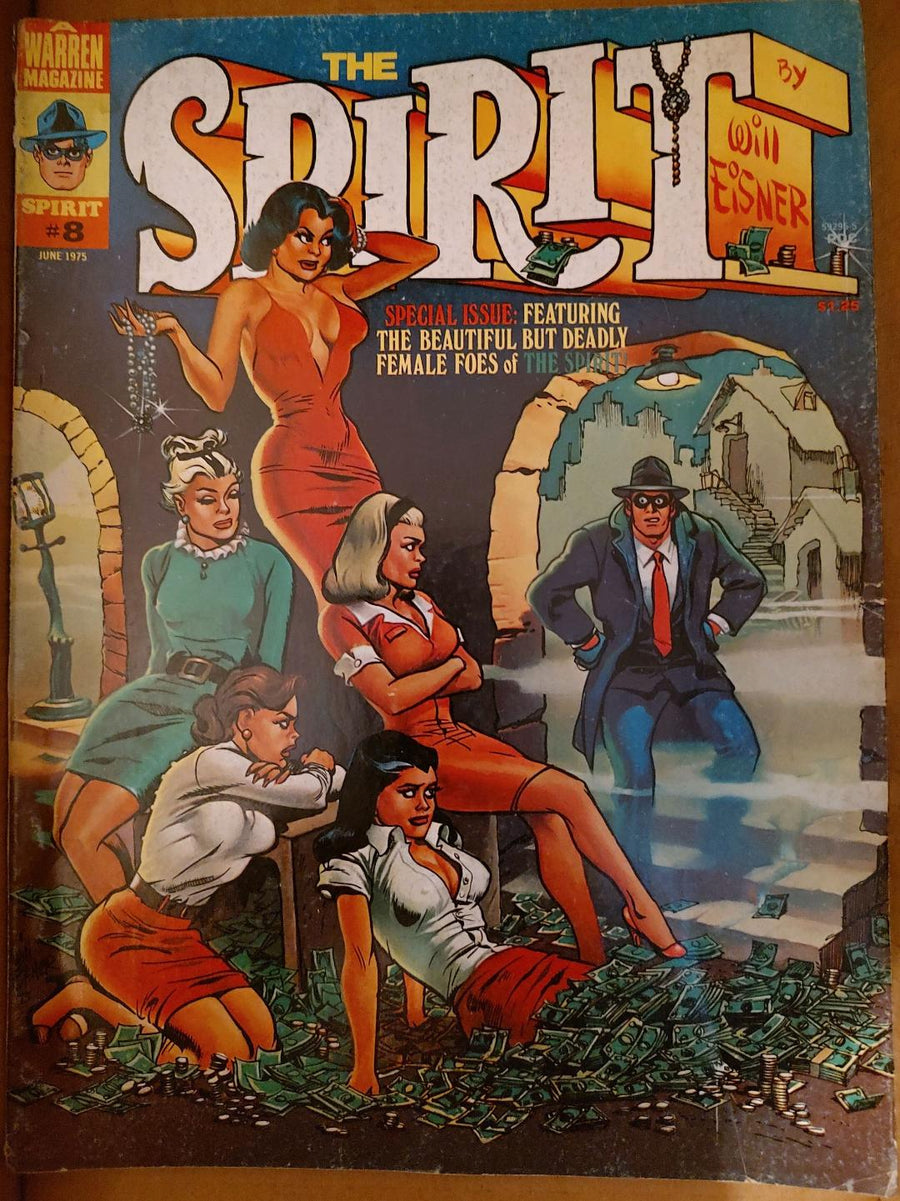 The Spirit #8 Comic Book Magazine