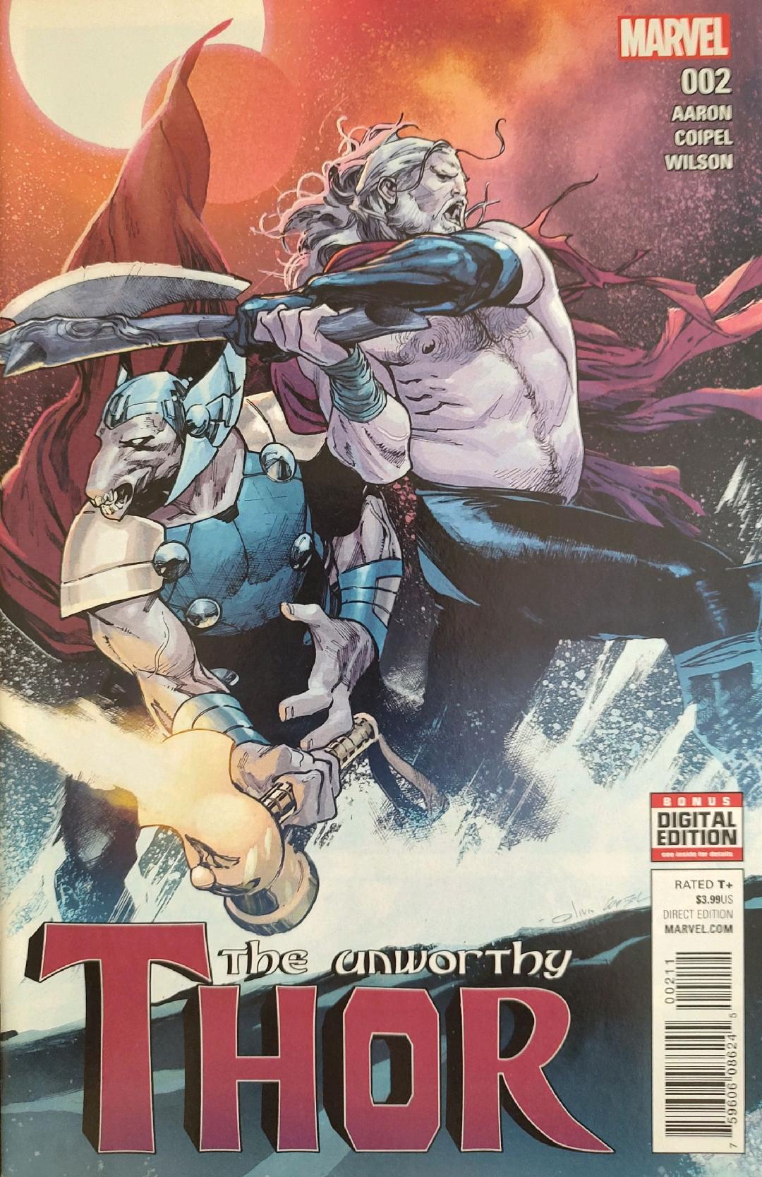 The Unworthy Thor #002 2D