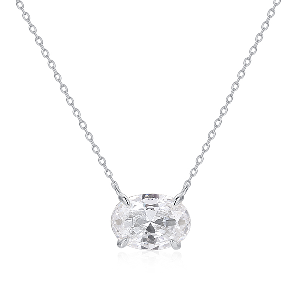 The Dolly Necklace in Silver - A Starlette Best Seller!
