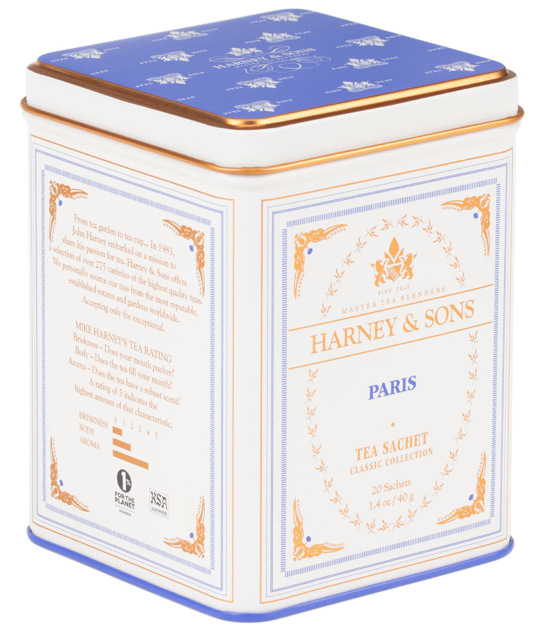 Paris Tea Classic Tin of 20 Sachets