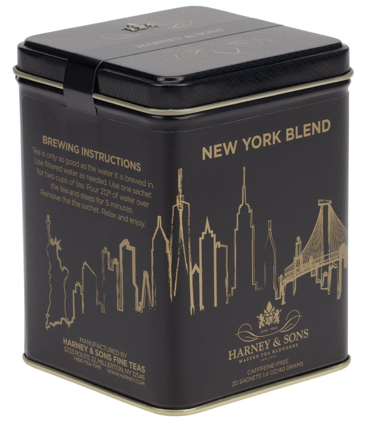 New York Blend Tea Tin of 20 Sachets Tin