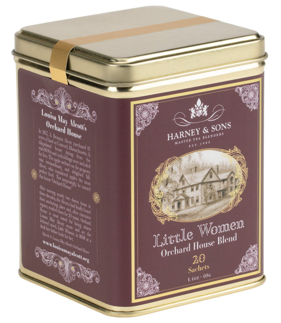 Little Women Orchard House Tea Blend, Tin of 20 Sachets