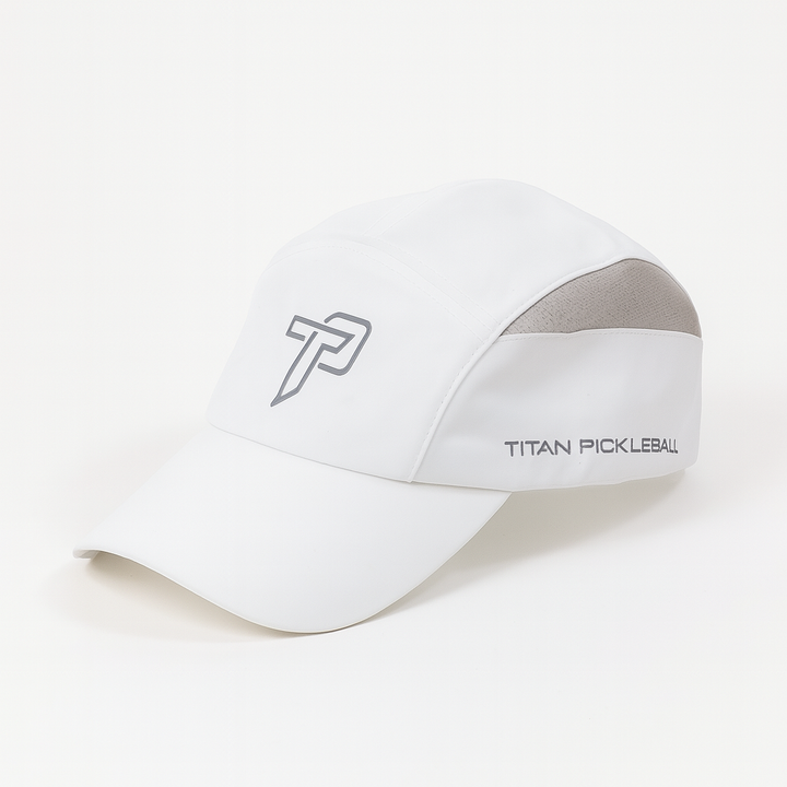 Titan Pickleball Hat White.