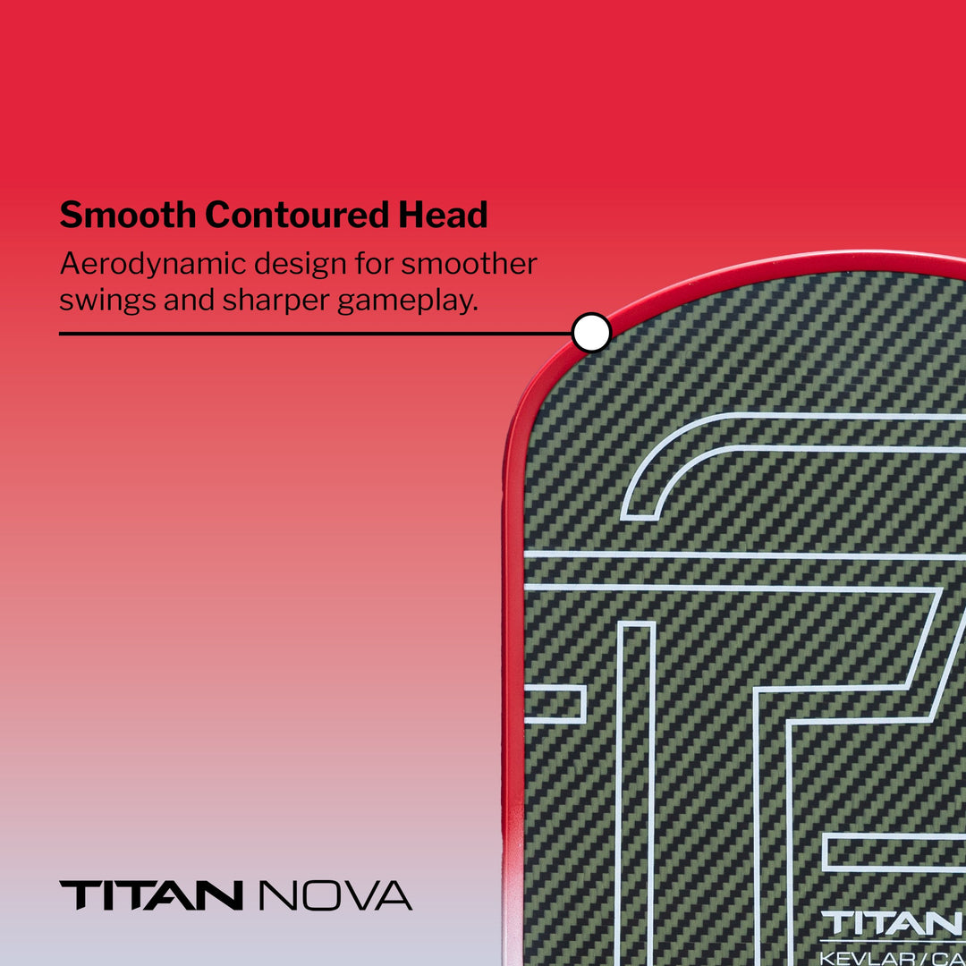 Titan Nova 14L Pickleball Paddle Detail.