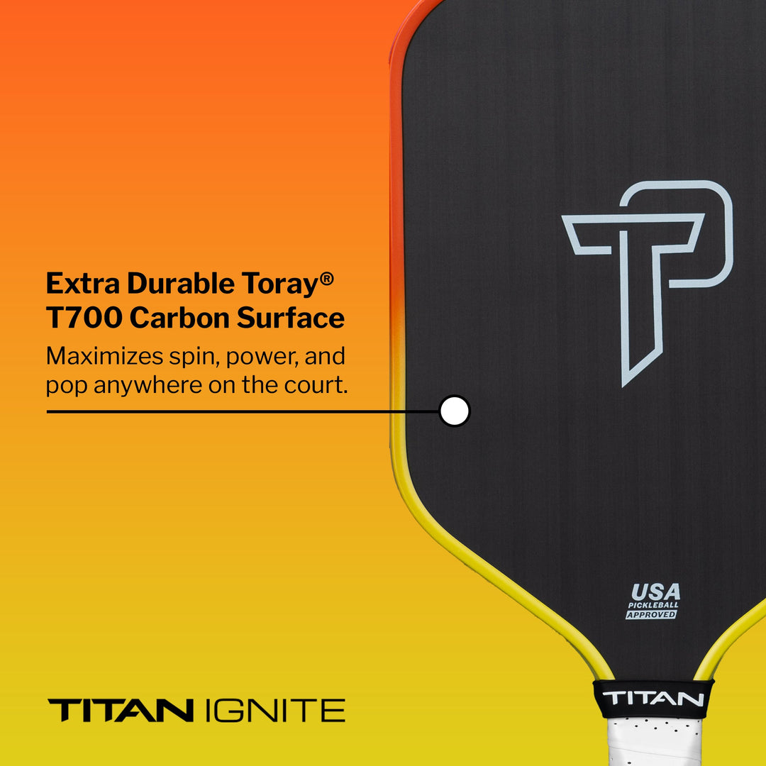 Titan Ignite 16L Pickleball Paddle Description.