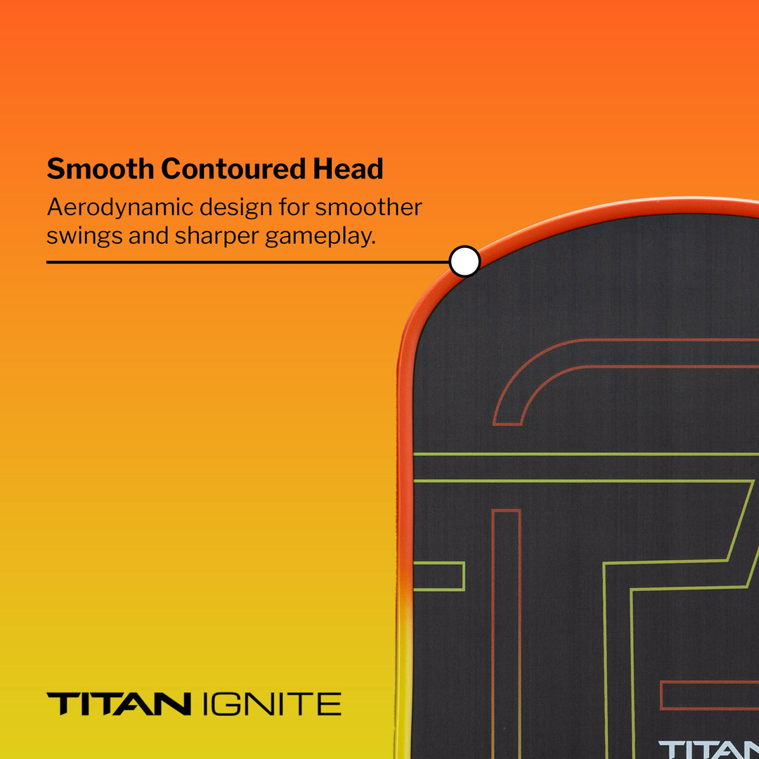 Titan Ignite 16L Pickleball Paddle Details.