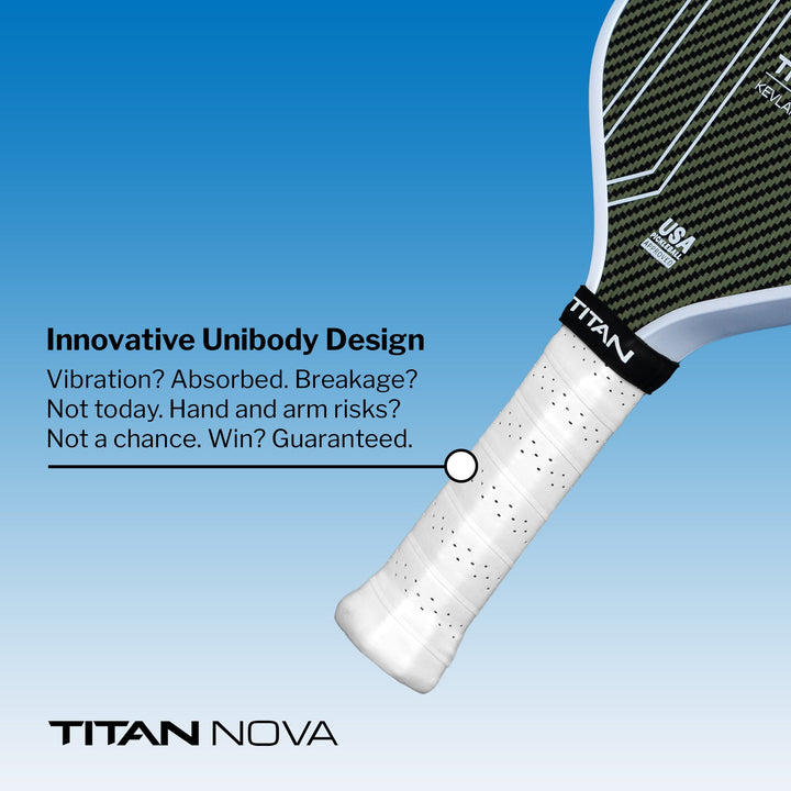 Titan Nova 16L Pickleball Paddle Design.
