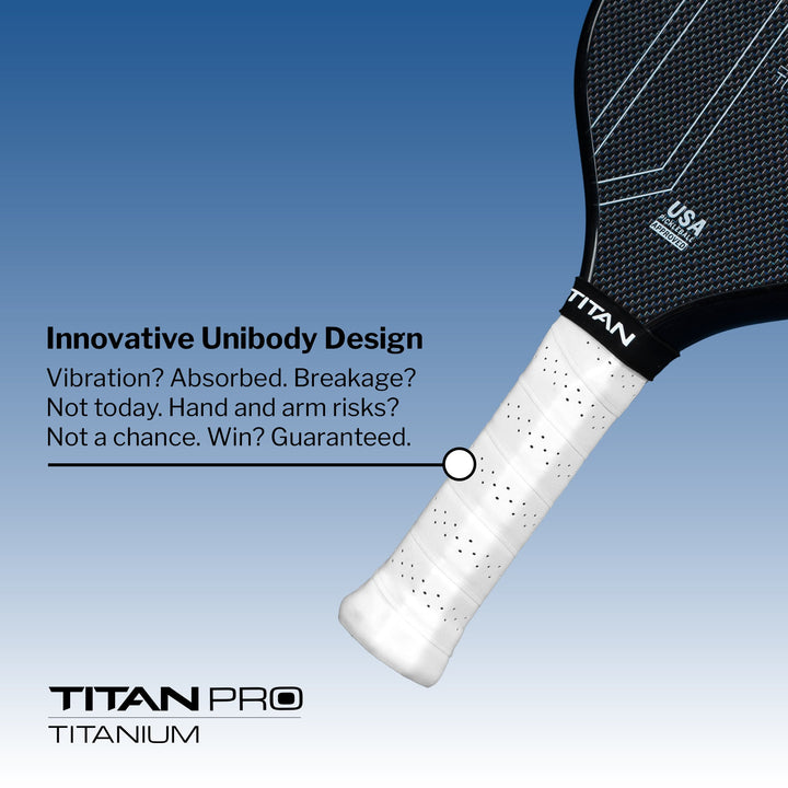 Titan Pro Titanium 16L Pickleball Paddle Innovative.