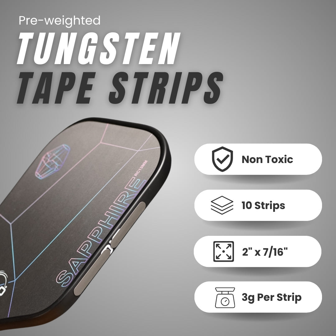 Tungsten Tape Strips Details.