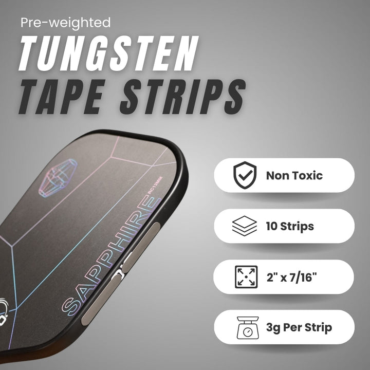 Tungsten Tape Strips Details.