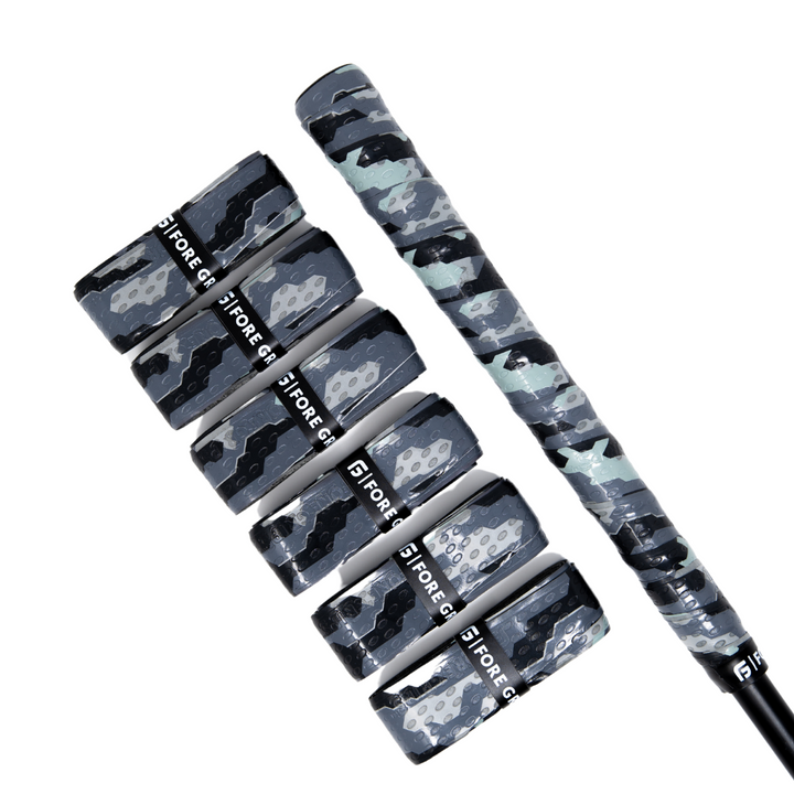 Grey Camo V2 Golf Club Grips
