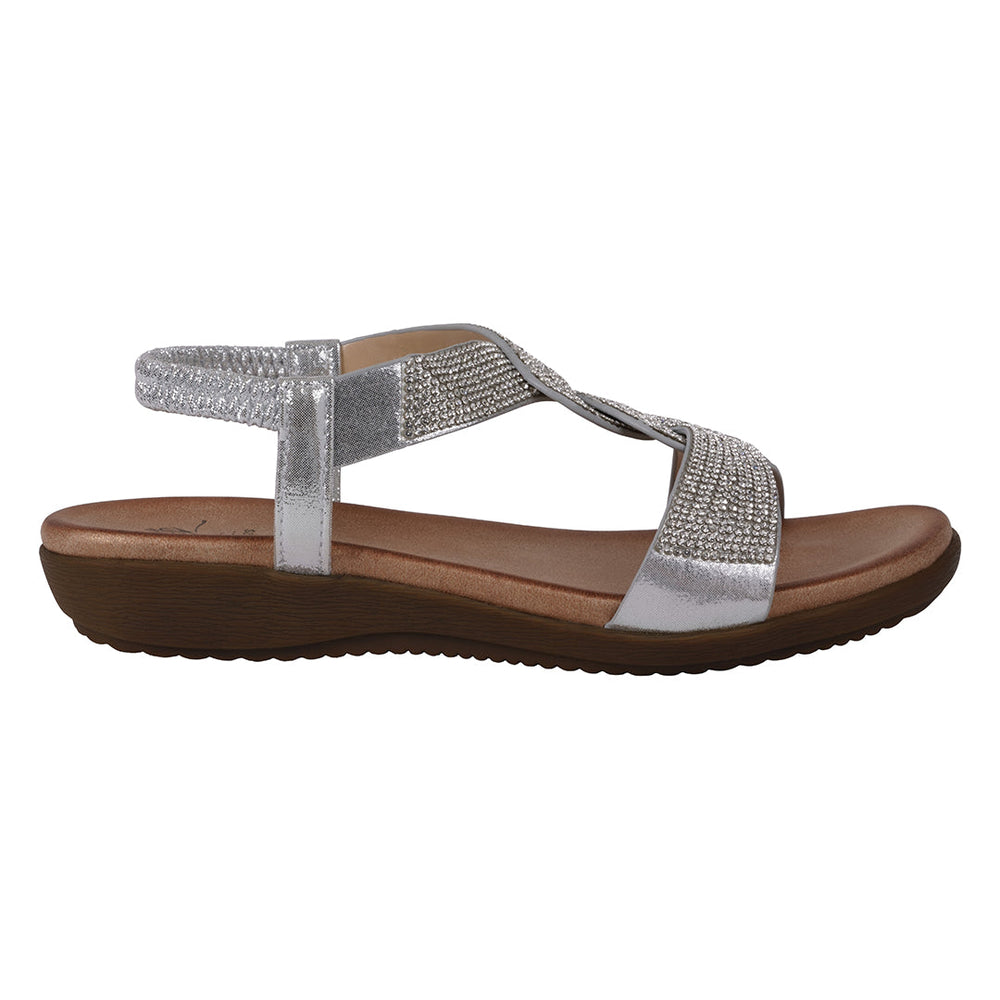 Women's Vianna Embellished Flat Sandals