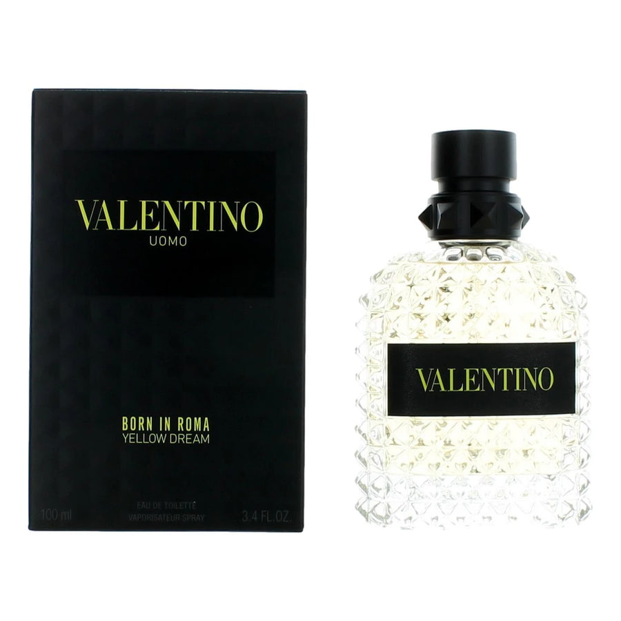 Valentino Uomo Born in Roma Yellow Dream by Valentino, 3.4oz EDT Spray for Men
